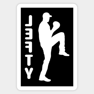 Baseball Lefty Left Handed Pitcher Funny Baseball Pitching Gifts Sticker